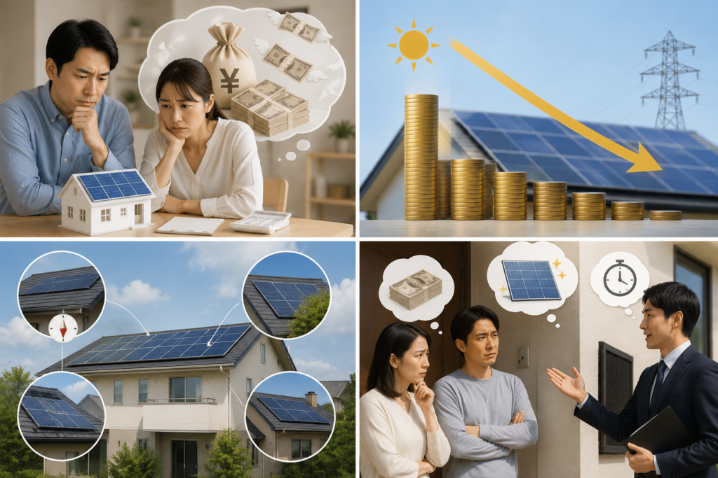 太陽光発電はやめた方がいいと言われる理由